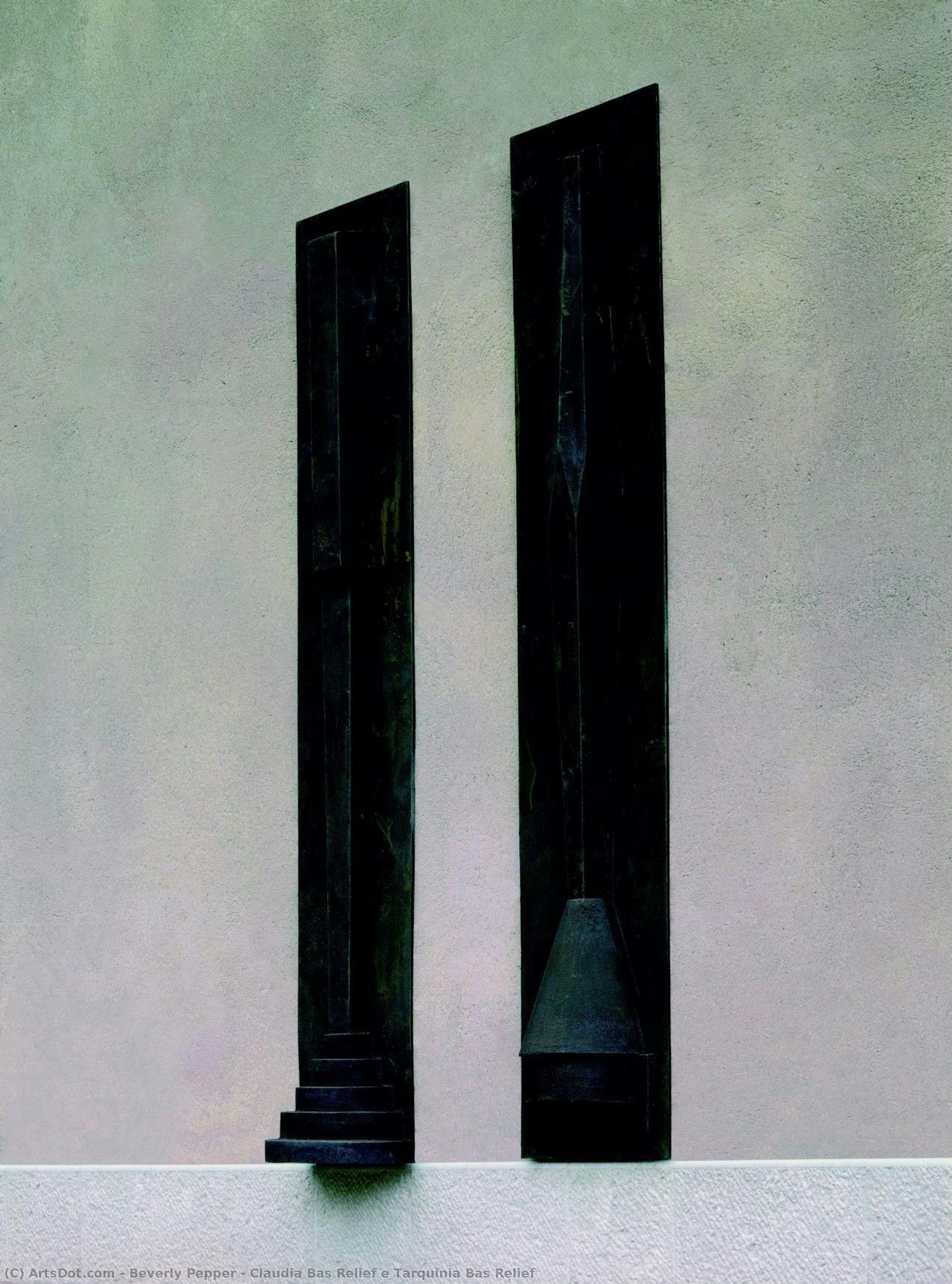Claudia Bas Relief E Tarquinia Bas Relief — Beverly Pepper