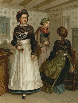 German Costume Schleswig — アルベルト・クレッチマー
