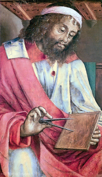 Euclid Of Megara — Justus Van Gent (joos Van Wassenhove)