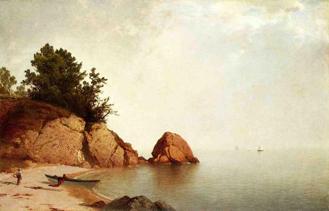 Beach At Newport 1 — John Frederick Kensett