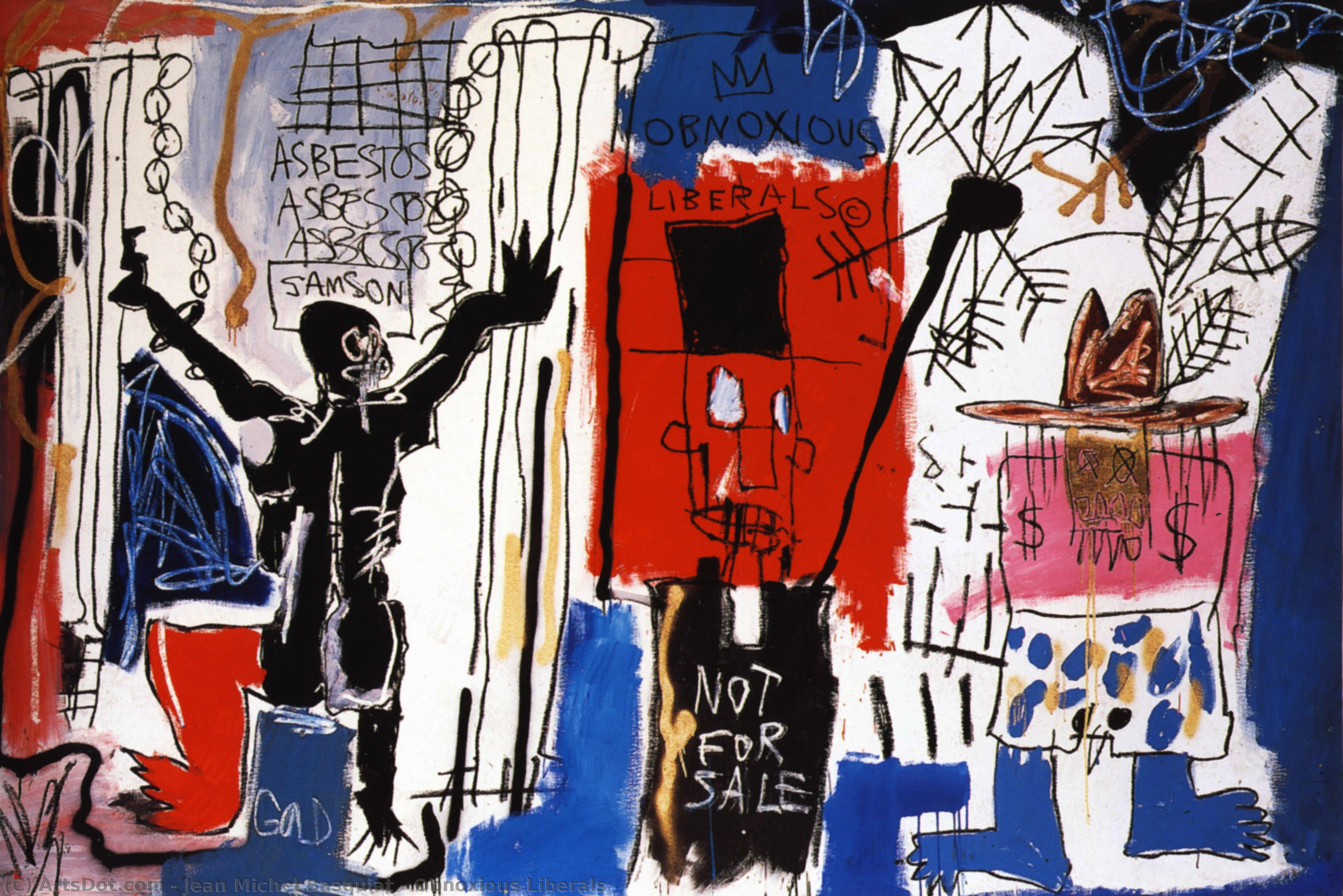 Obnoxious Liberals — Jean Michel Basquiat