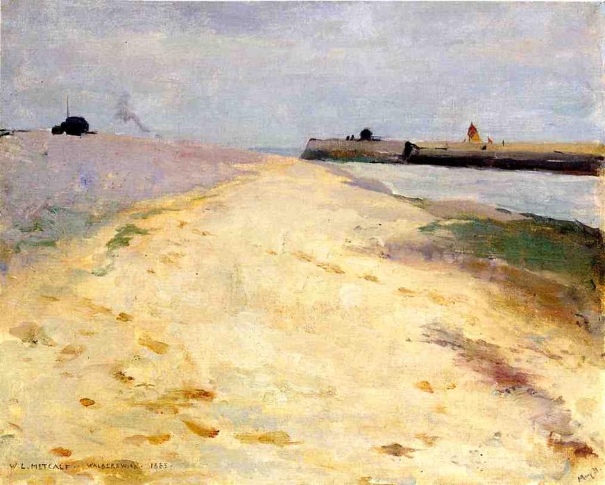By The Shore, Walberswick — Willard Leroy Metcalf