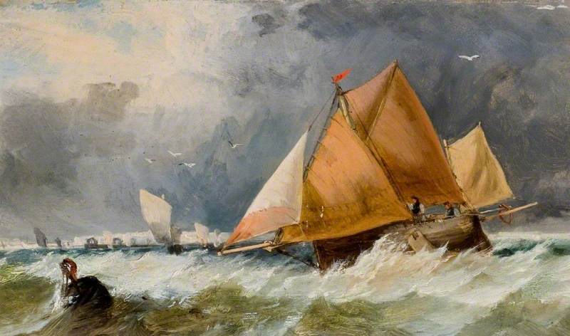 Fishing Boats, Brighton — Richard Beavis