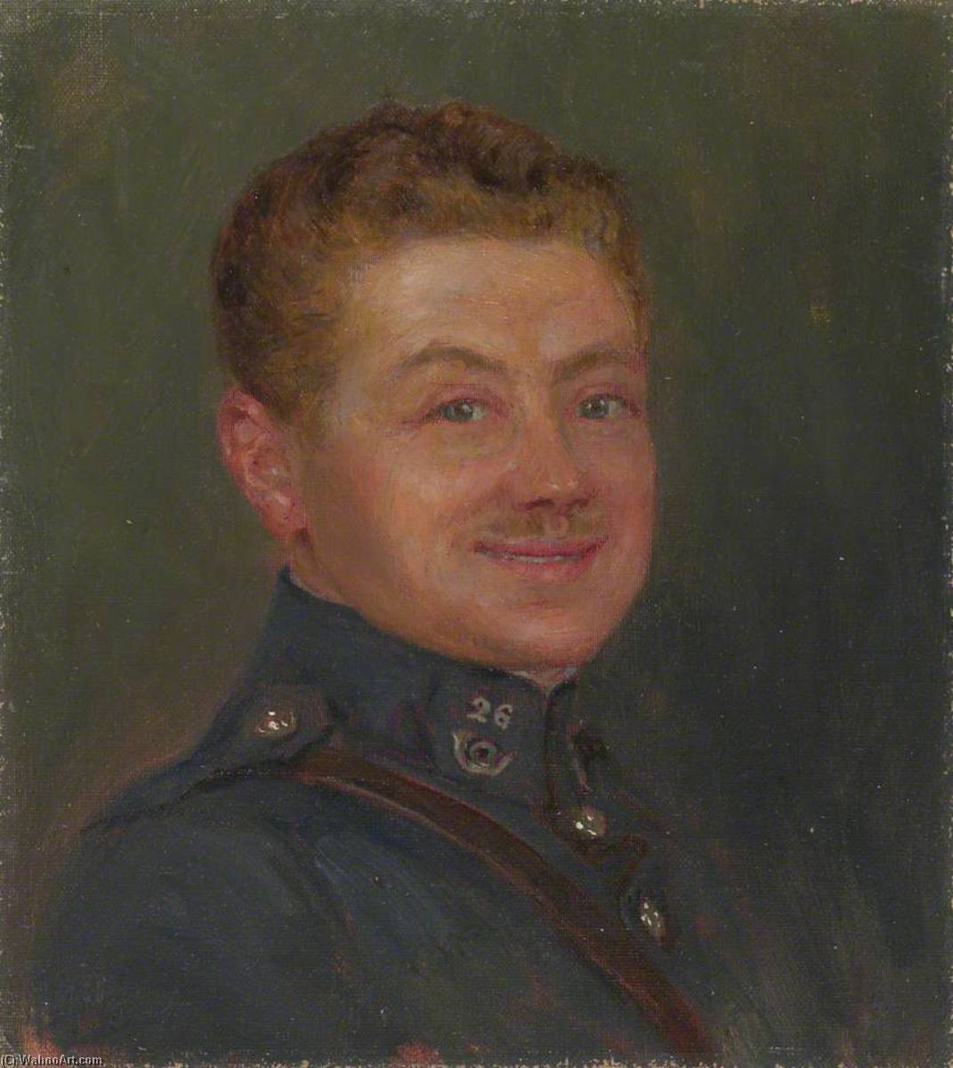 Captain Doblier, Inter Allied Mess Captain (study Related To 'the Supreme War Council In Session At Versailles On 3rd July 1918') — Herbert Arnould Olivier