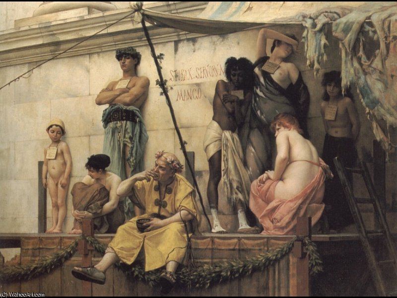 The Slave Market — Gustave Clarence Rodolphe Boulanger
