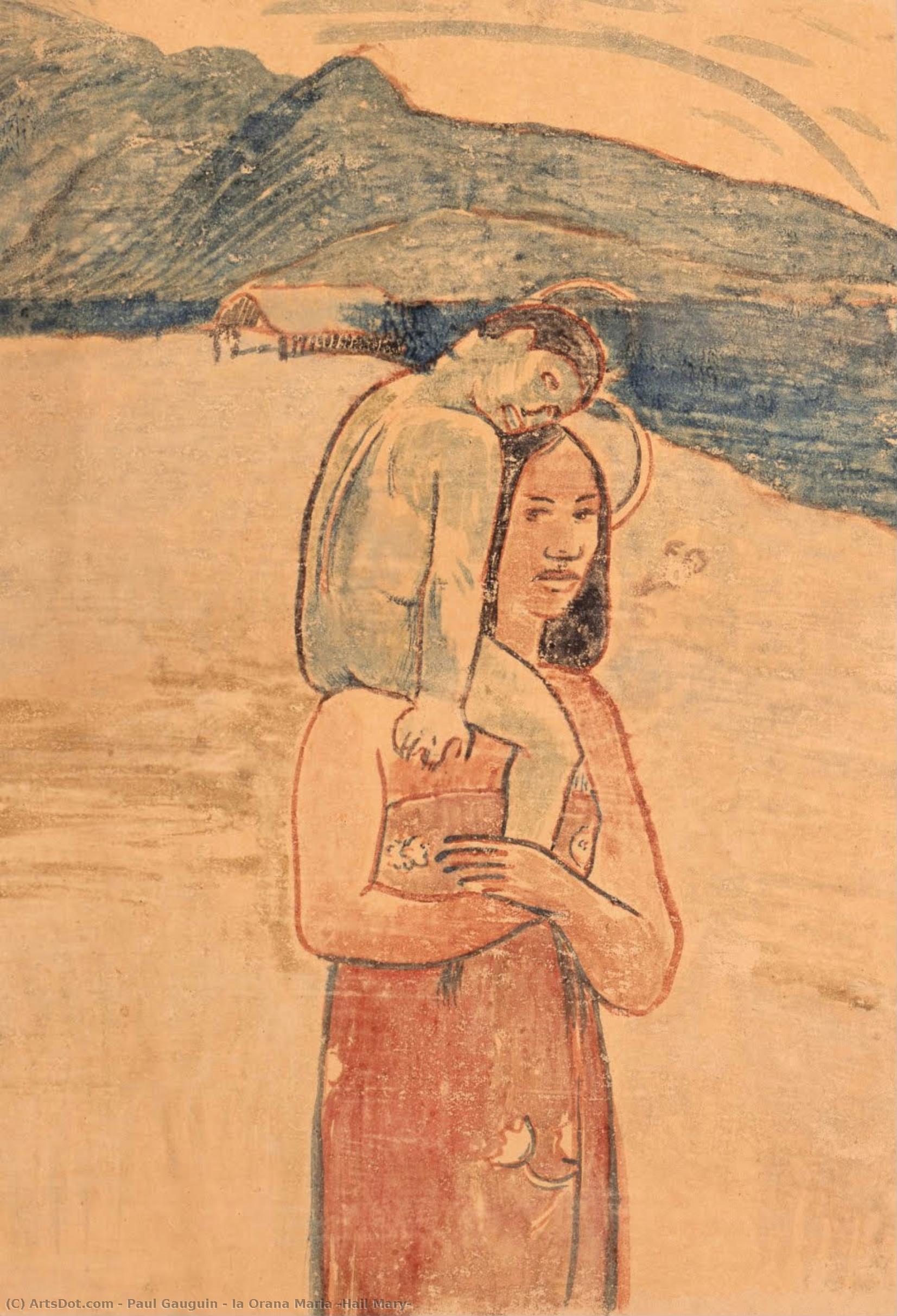 Ia Orana Maria (hail Mary) — Eugène Henri Paul Gauguin
