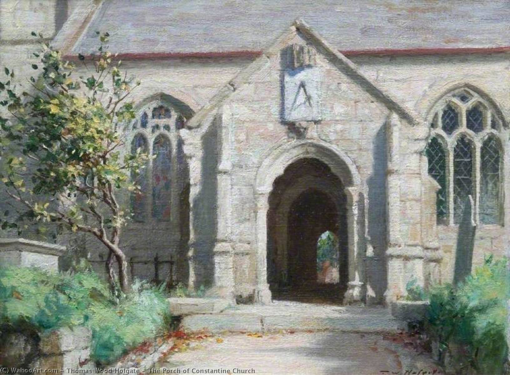 The Porch Of Constantine Church — Thomas Wood Holgate