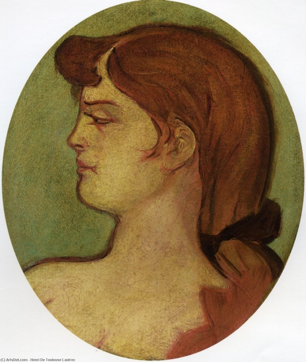 Portrait Of A Woman Of The House On The Rue D'amboise — Henri De Toulouse-lautrec