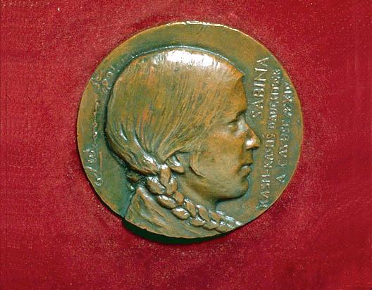 Sabina, Daughter Of Kash Kash, A Cayuse — Olin Levi Warner