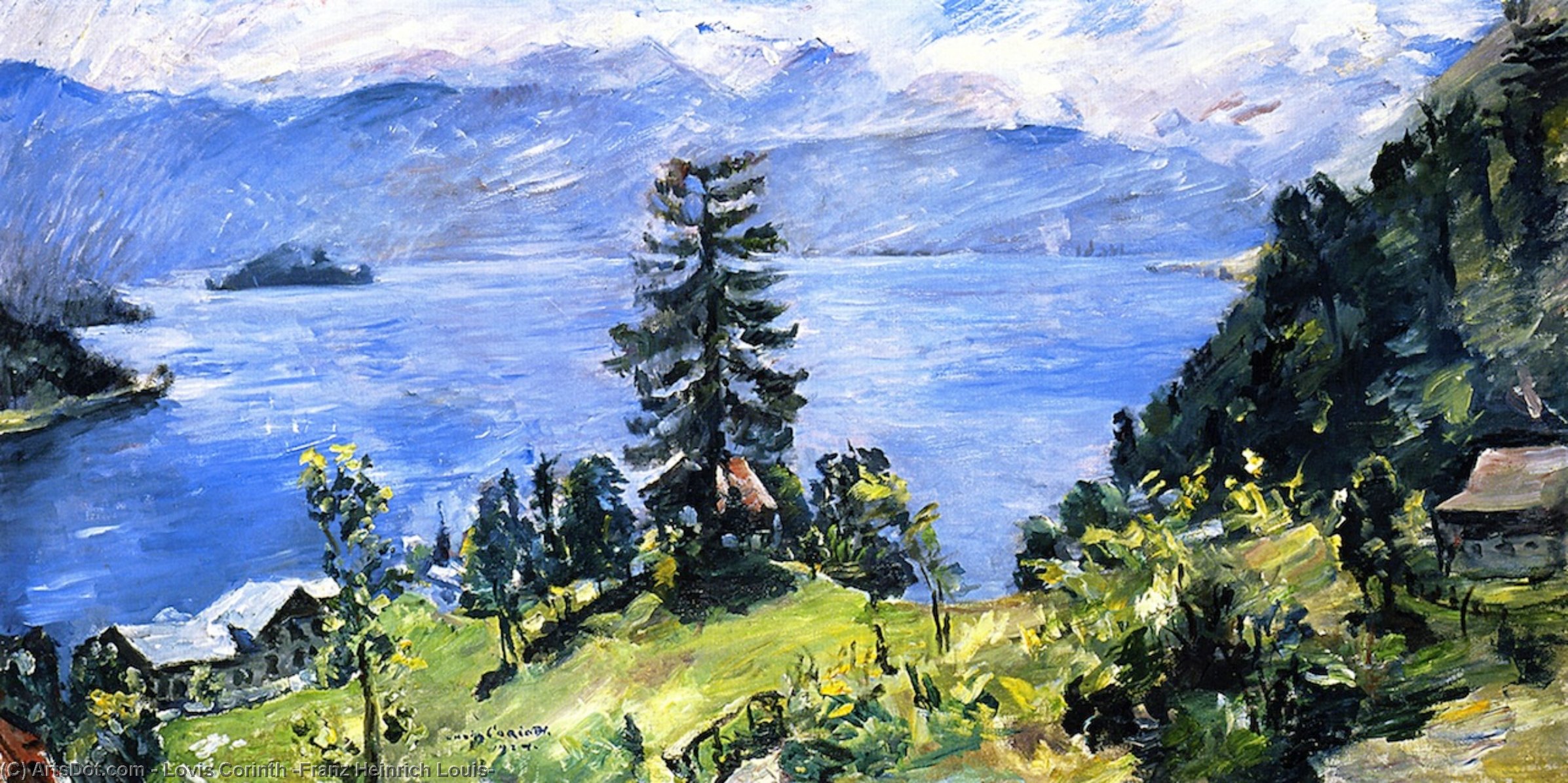 Walchensee Panorama — ロービス・コリンス