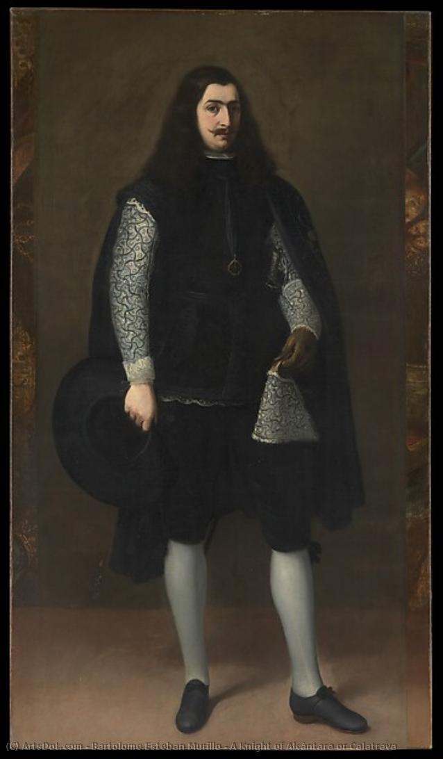 A Knight Of Alcántara Or Calatrava — Бартоломе Естебан Муриљо