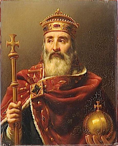 Charlemagne, Empereur D'occident (742 814) — Louis Félix Amiel