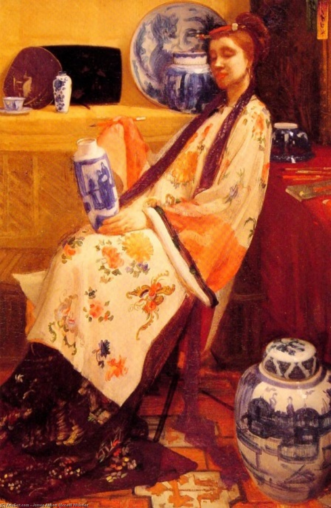 Purpur Und Rosa: Die Lange Leizen Von Sechs Marken — James Abbott Mcneill Whistler