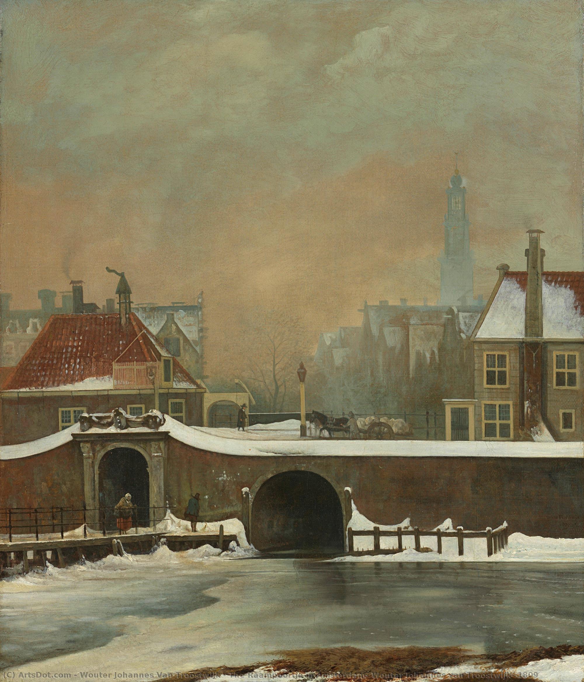 The Raampoortje In Amsterdam, Wouter Johannes Van Troostwijk, 1809 — Wouter Johannes Van Troostwijk