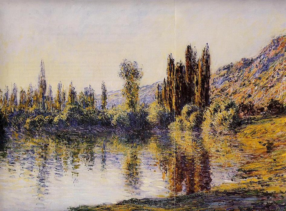 El Sena En Vétheuil — Claude Monet