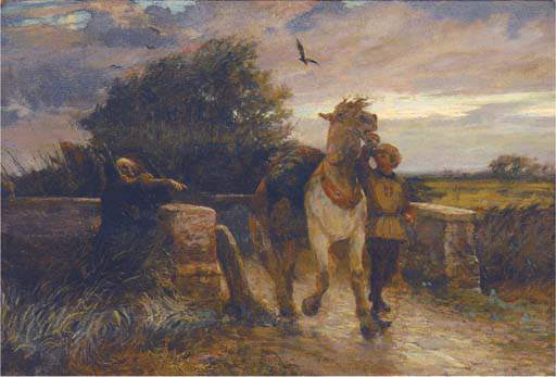 King Richard Iii's Body Being Returned To Leicester — Charles James Adams