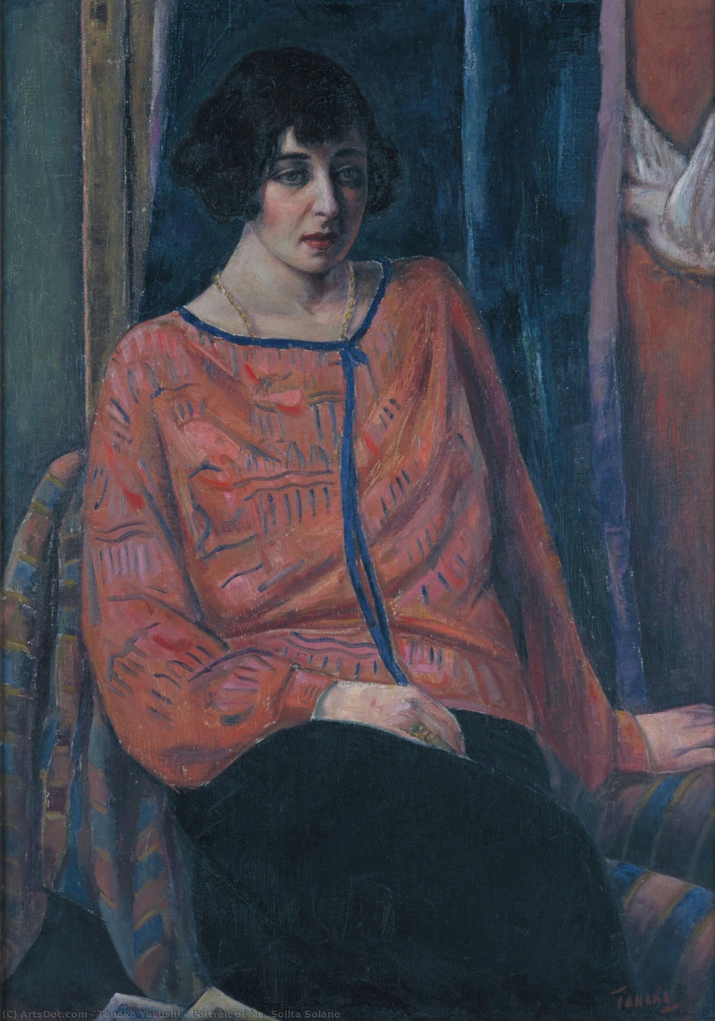 Portrait Of Ms. Solita Solano — Tanaka Yasushi