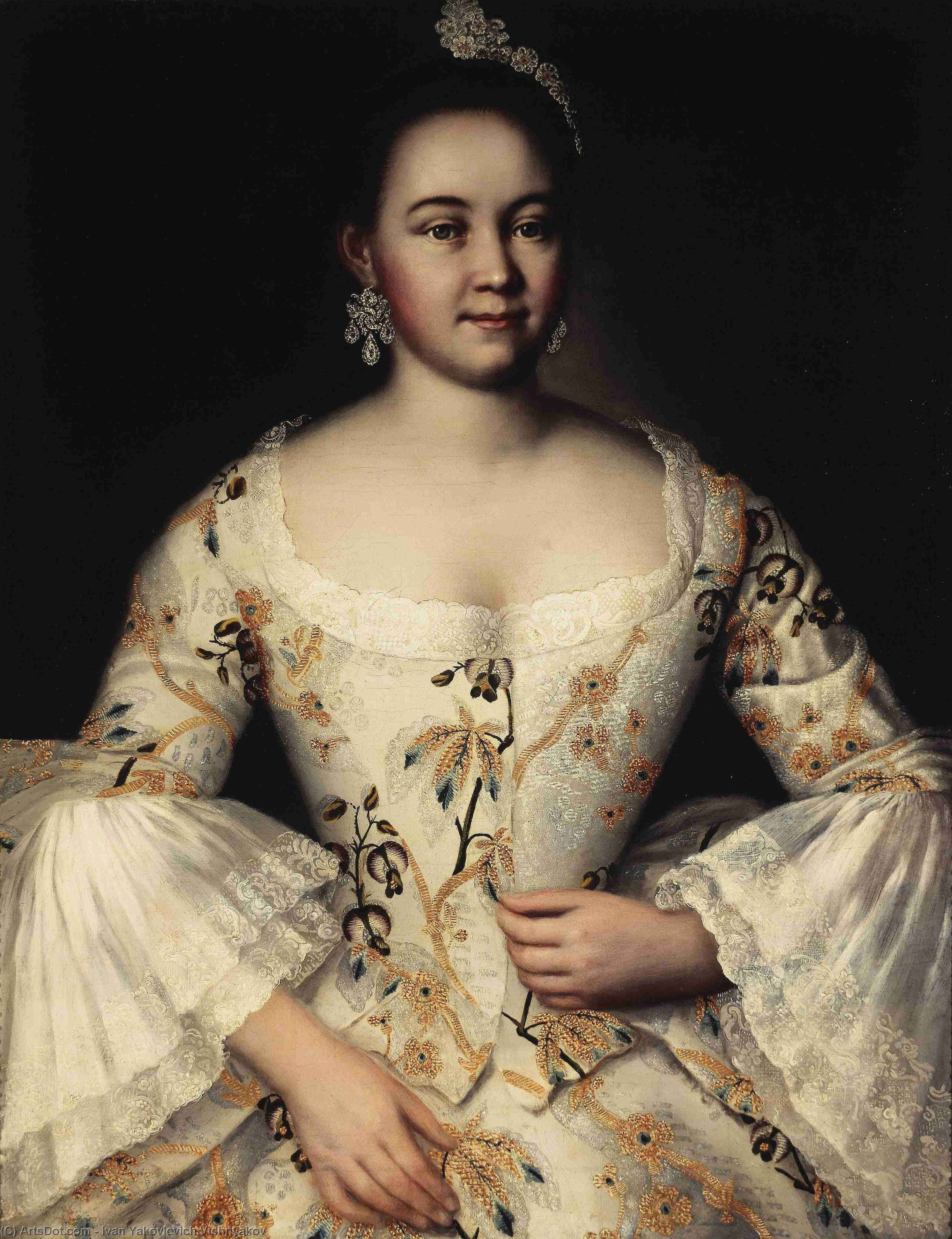 Portrait Of S.s. Yakovleva — Ivan Yakovlevich Vishnyakov