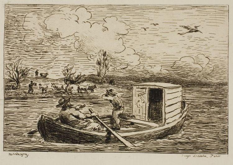 Cambronne's Word — Charles-françois Daubigny