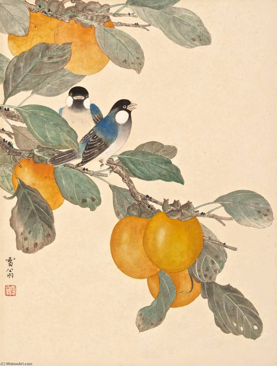 Tangerine And Birds — Chen Zhifo