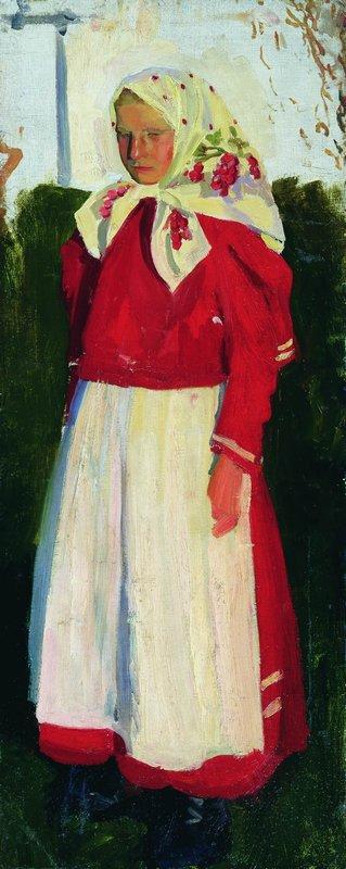 Dunya En Rojo — Boris Mikhailovich Kustodiev