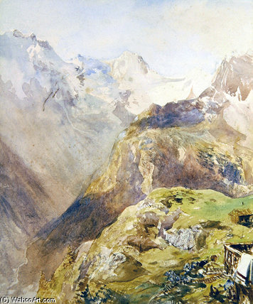 Lauterbrunnen Valley — Alfred William Hunt