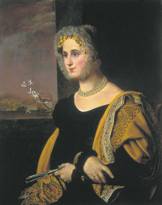 Portrait Of Ekaterina Avdulina — Orest Adamovich Kiprensky
