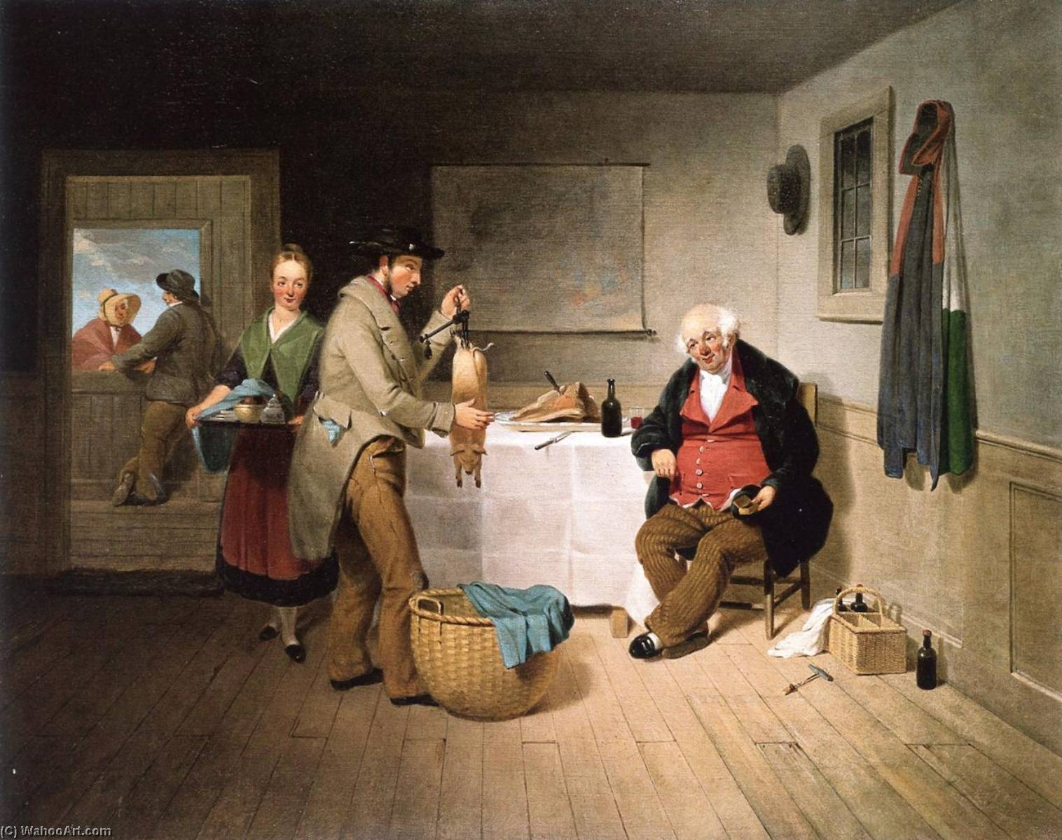The Epicure — Francis William Edmonds
