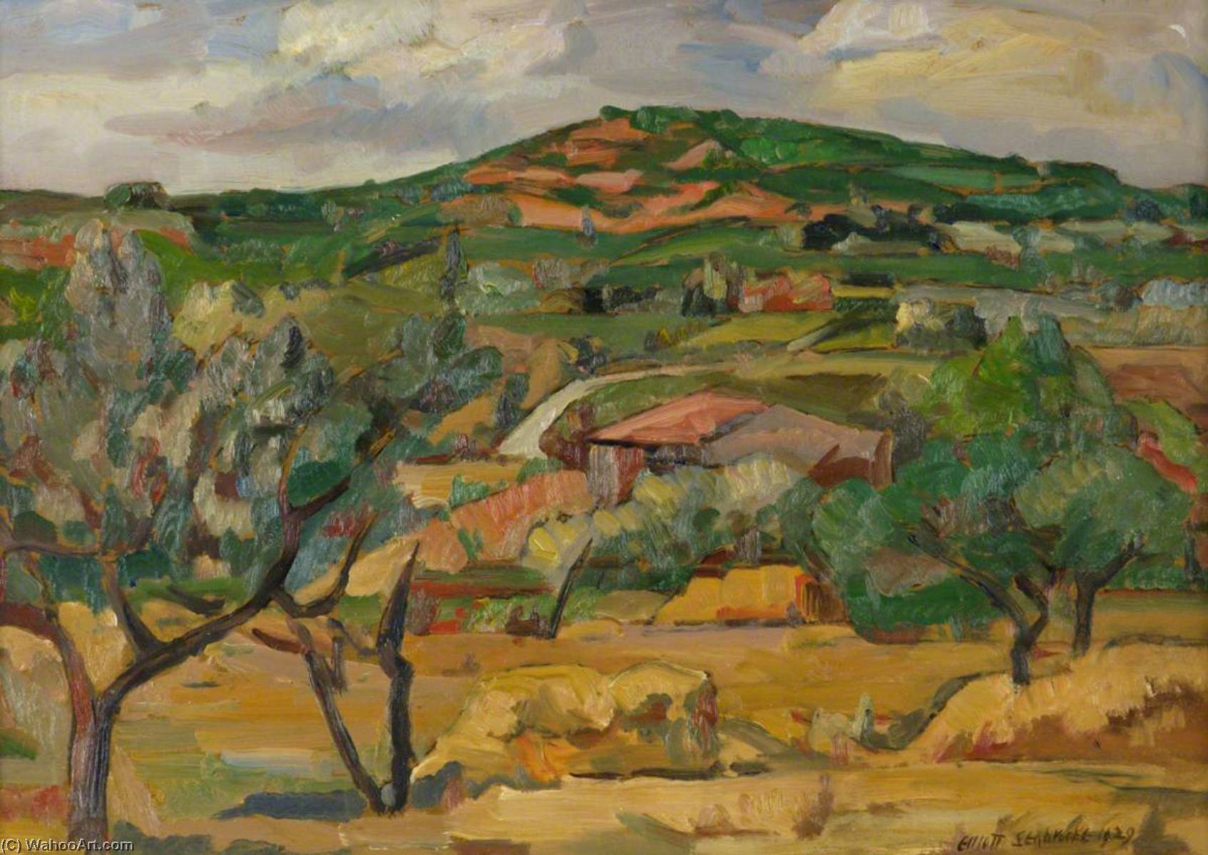 Landscape In The South Of France — Elliott Seabrooke