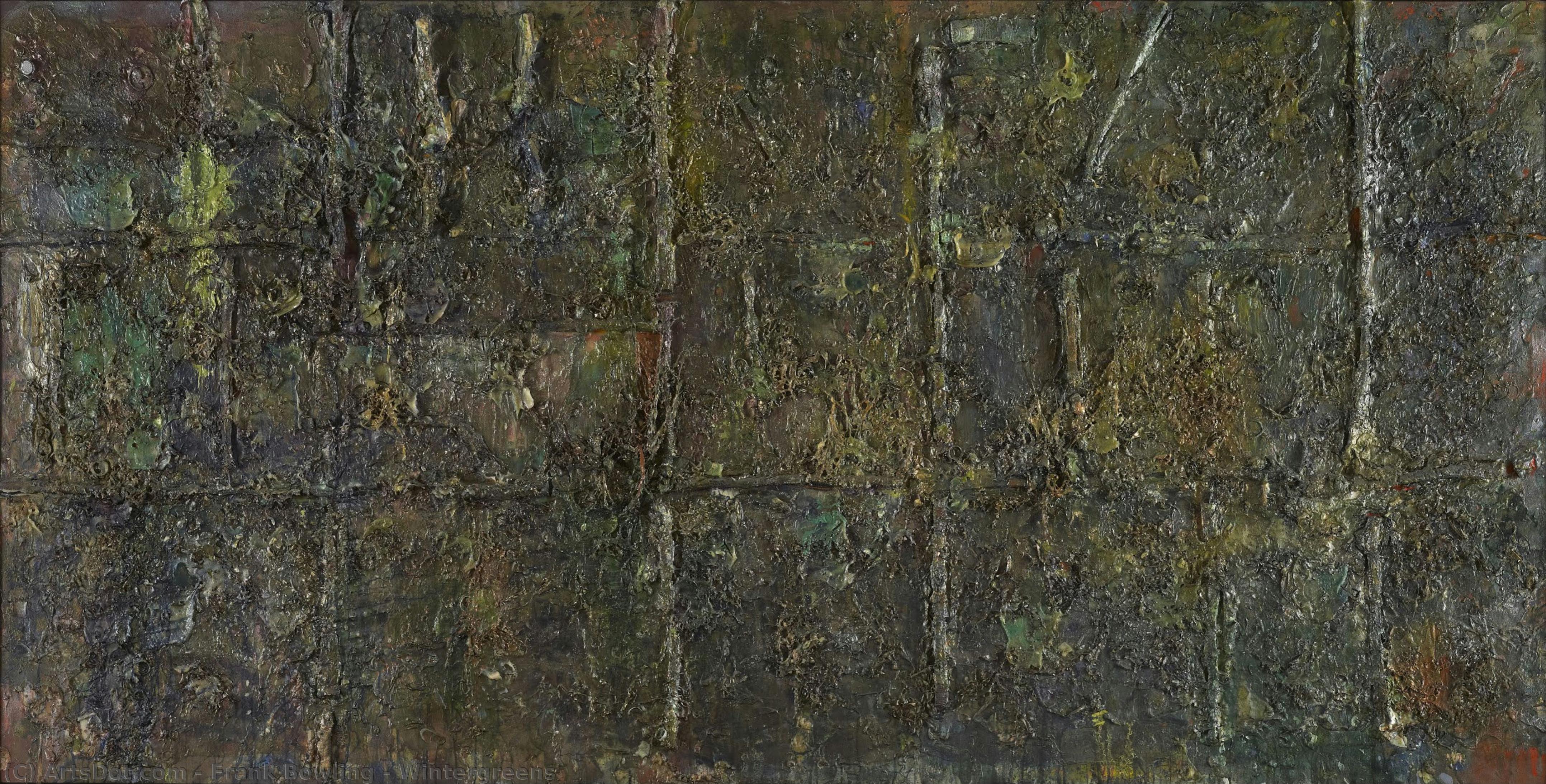 Wintergreens — Frank Bowling