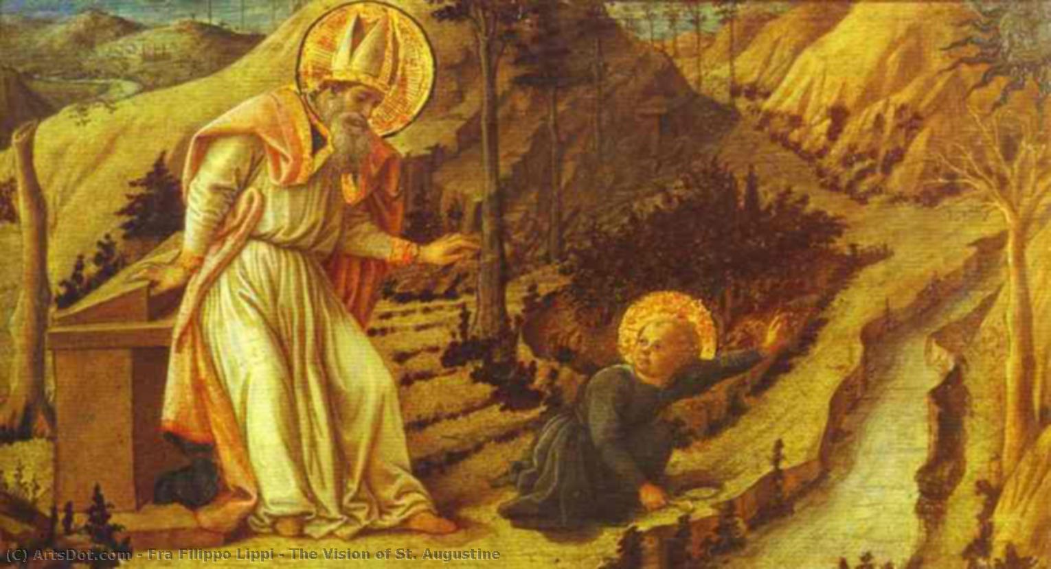 The Vision Of St. Augustine — Филипо Липи