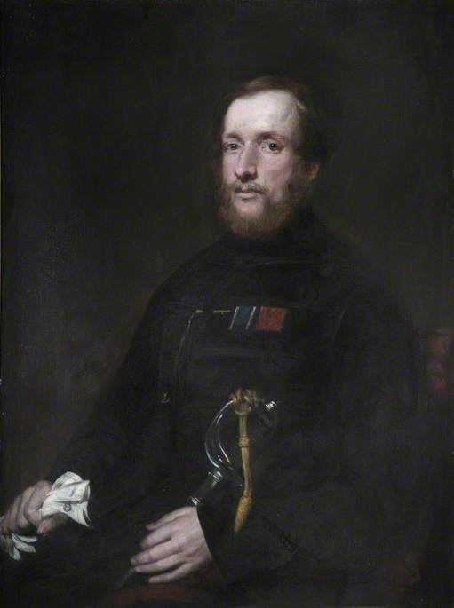 Major General Sir Edward B. Hamley (1824–1893), Kcb, Kcmg, Ra, Commandant, Staff College (1870–1877) — Sir John Watson Gordon