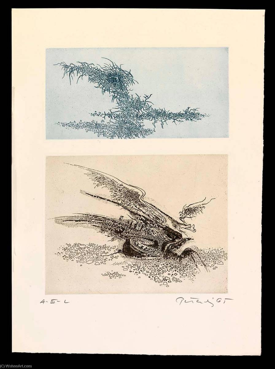 Elegy, From The Portfolio A Genesis — Gabor Peterdi