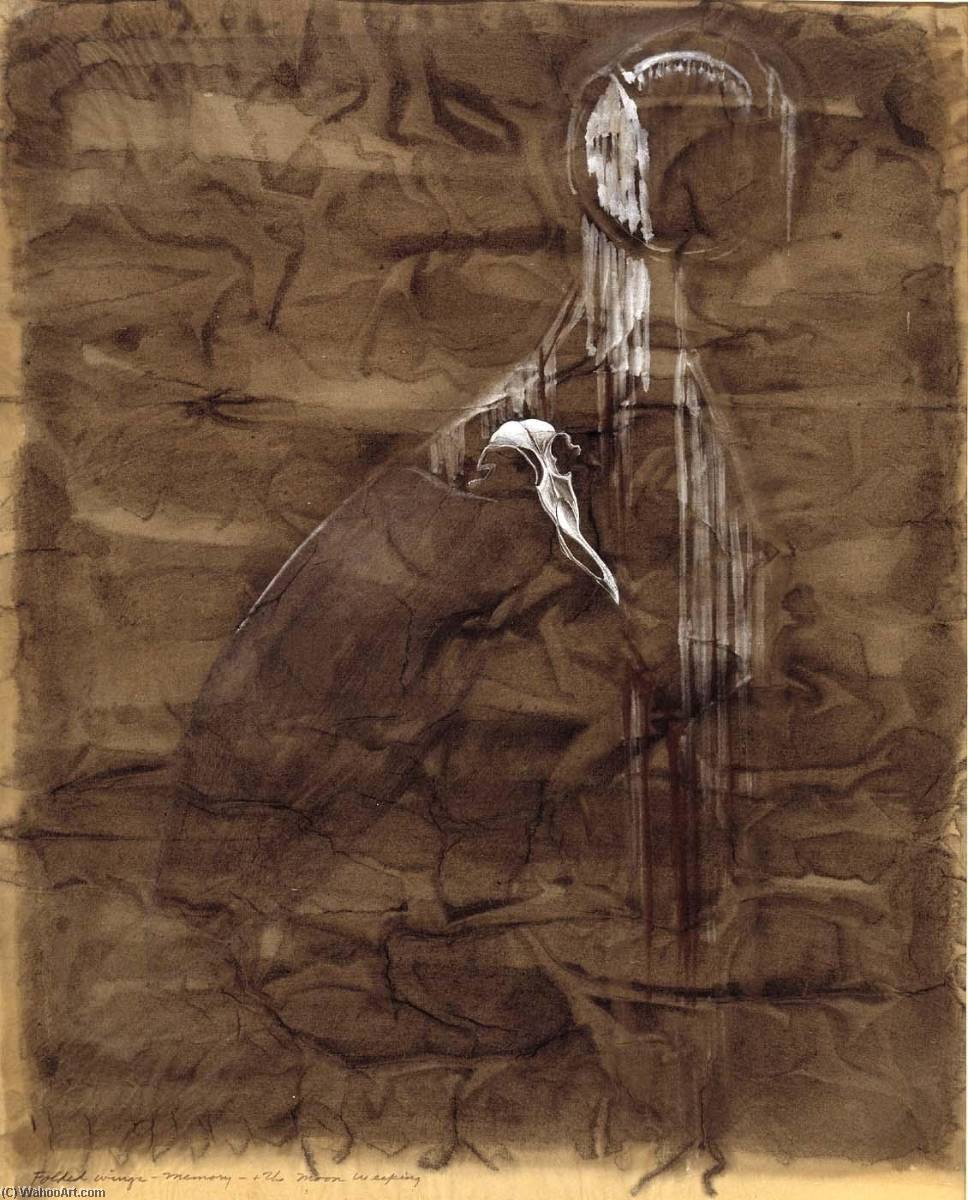 Folded Wings Memory The Moon Weeping — Morris Graves