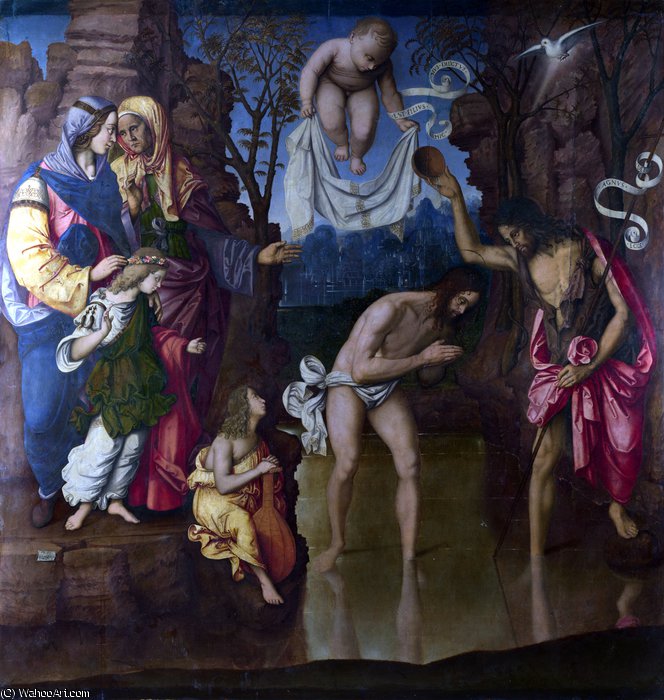 The Baptism Of Christ — Francesco Di Bosio Zaganelli