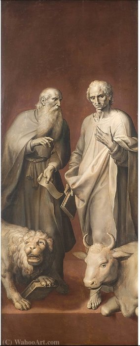 Saints Mark And Luke — Marten Pepijn
