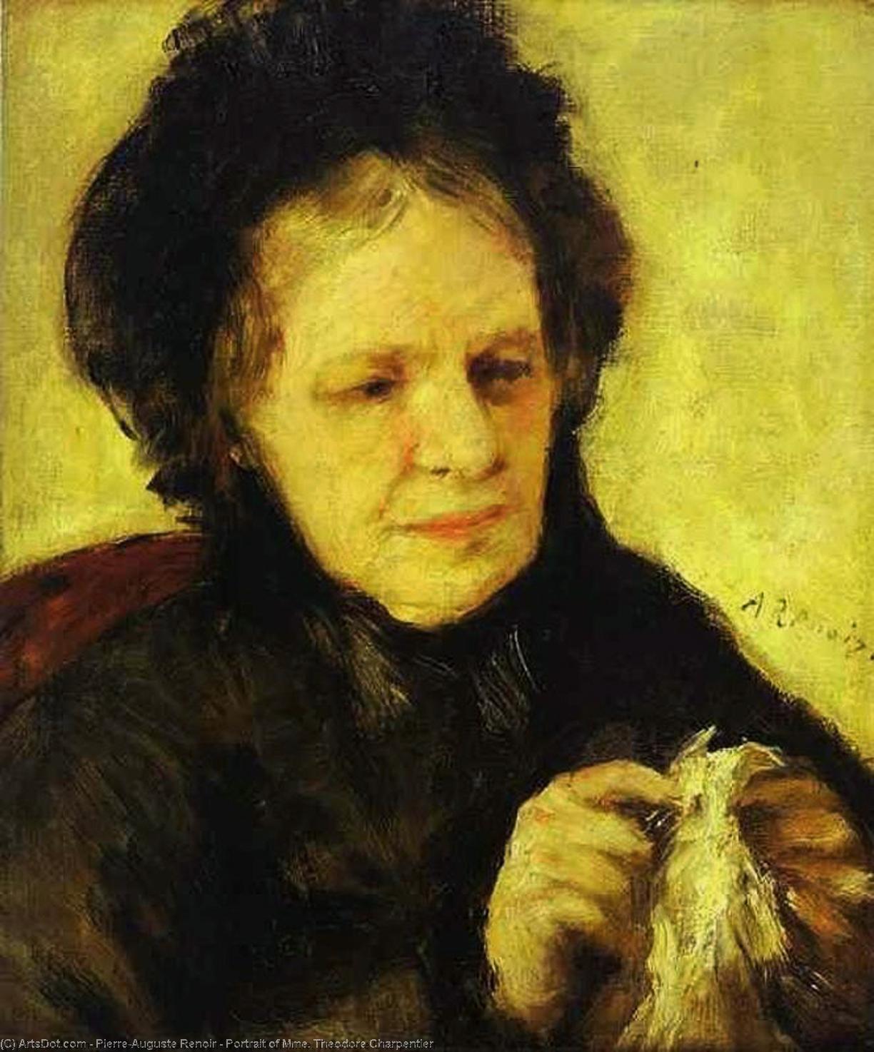 Retrato De Mme. Theodore Charpentier — Pierre-auguste Renoir