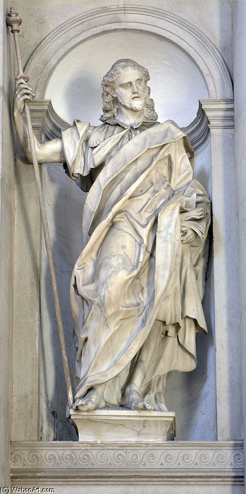 San Giacomo Giuseppe Torretti Basilica Di San Giorgio Maggiore A Venezia — Giuseppe Torretti