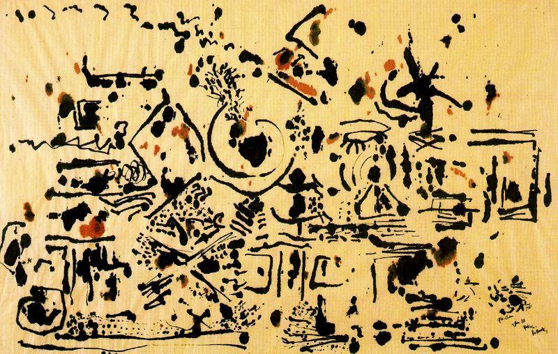 Untitled 1951 — Jackson Pollock
