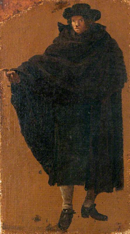 A Man In A Dark Cloak — Luca Carlevaris