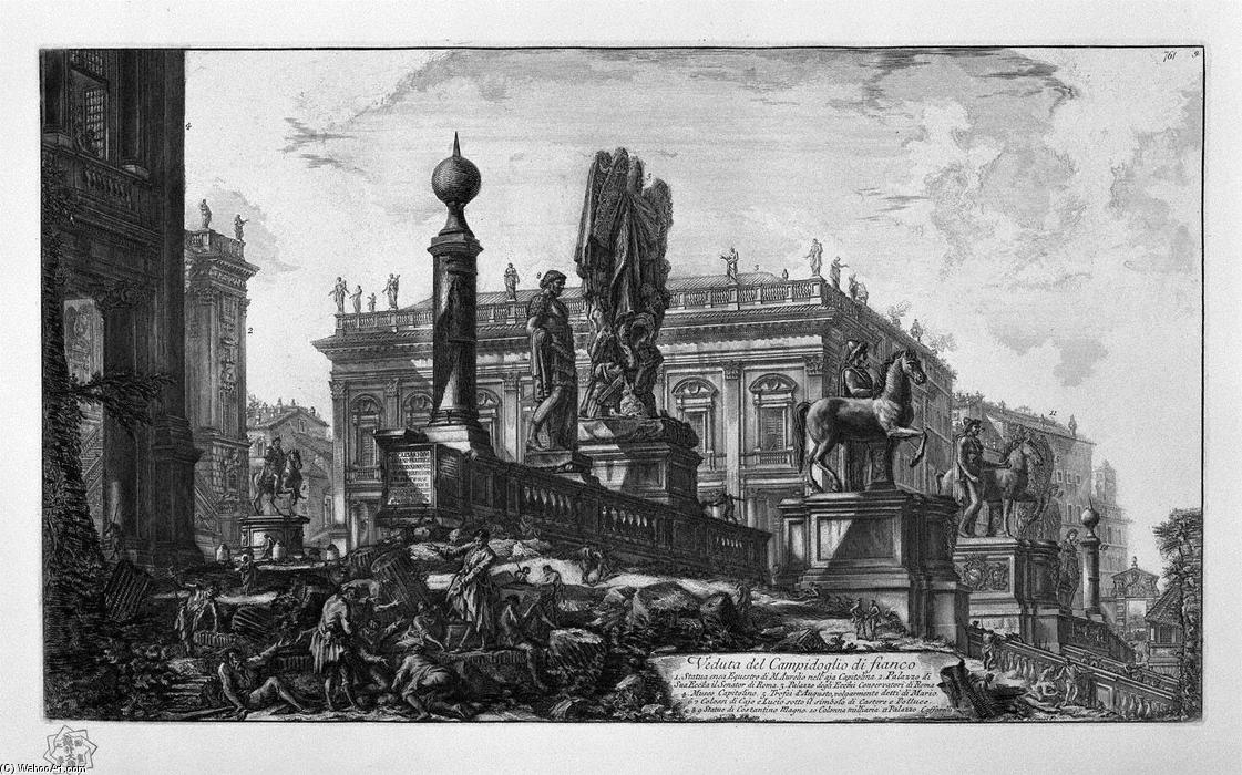 View Of The Capitol — Giovanni Battista Piranesi
