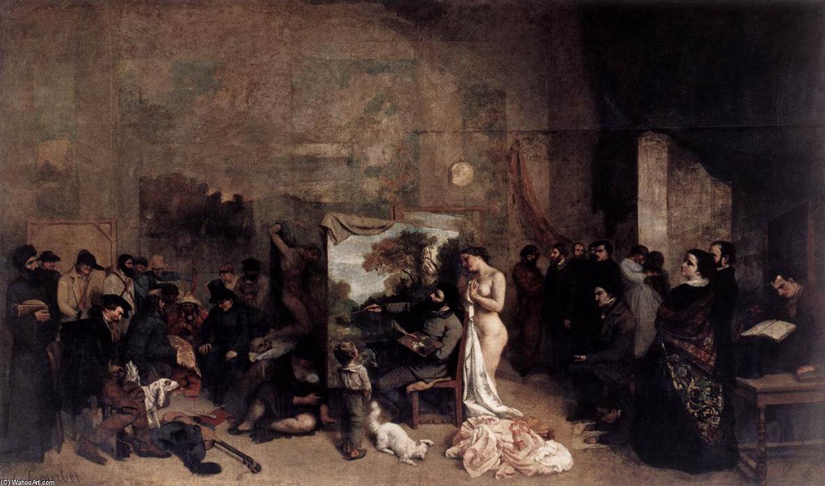 The Painter's Studio — Курбе