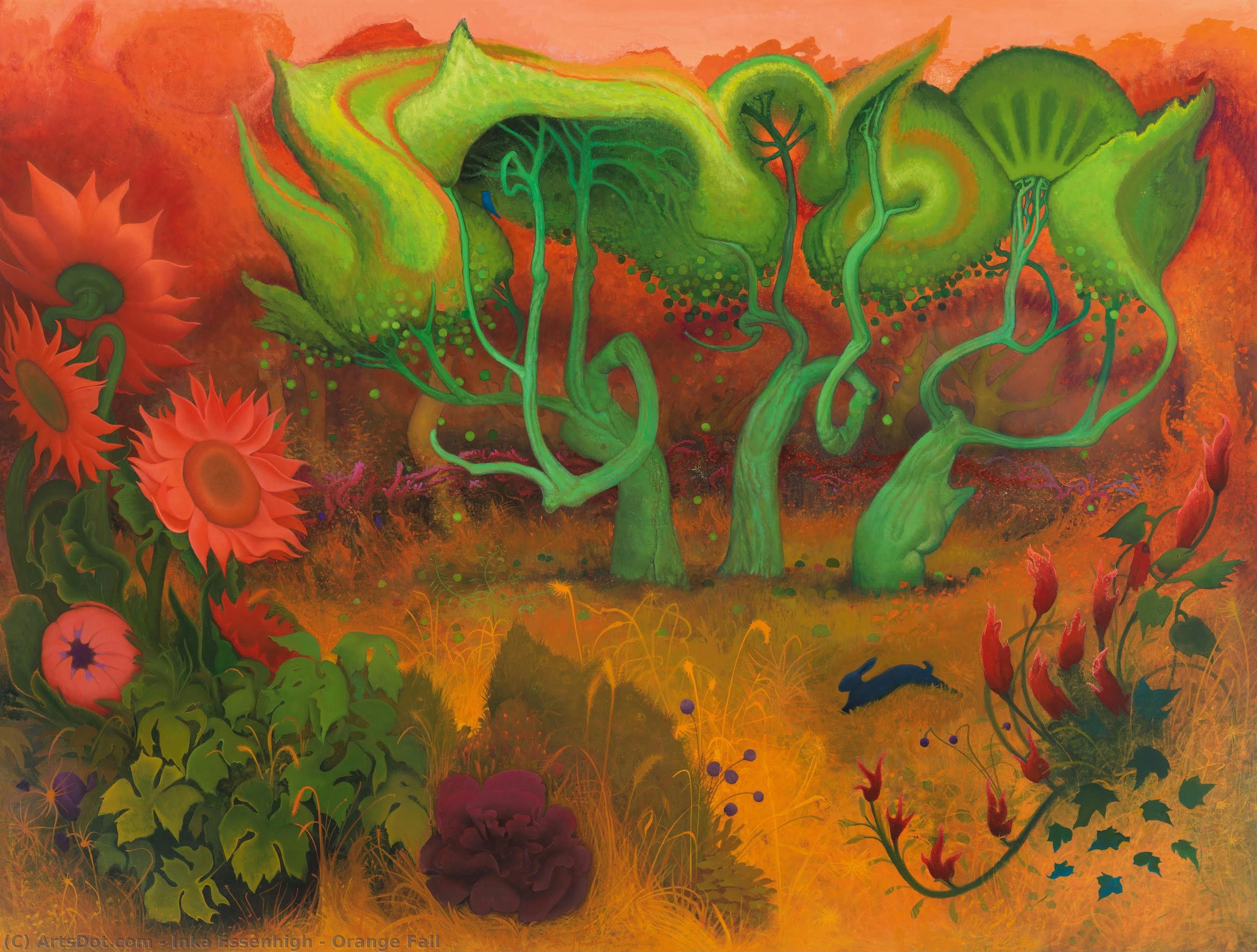 Orange Fall — Inka Essenhigh