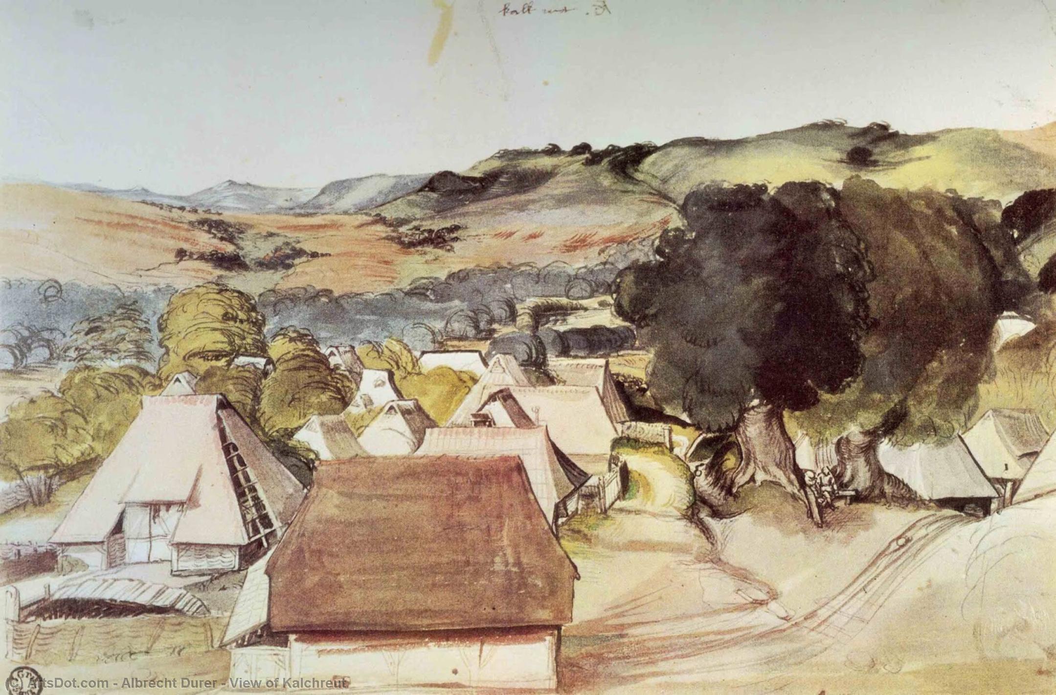 View Of Kalchreut — Albrecht Dürer