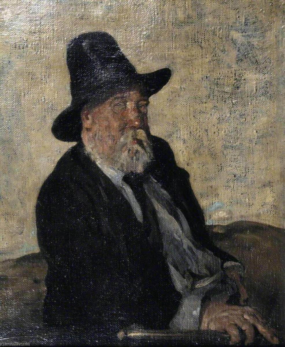 Portrait Of A Man Of Letters W. E. Henley — Sir William Nicholson