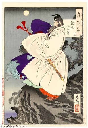 The Moon At Mt. Jiming — Tsukioka Yoshitoshi