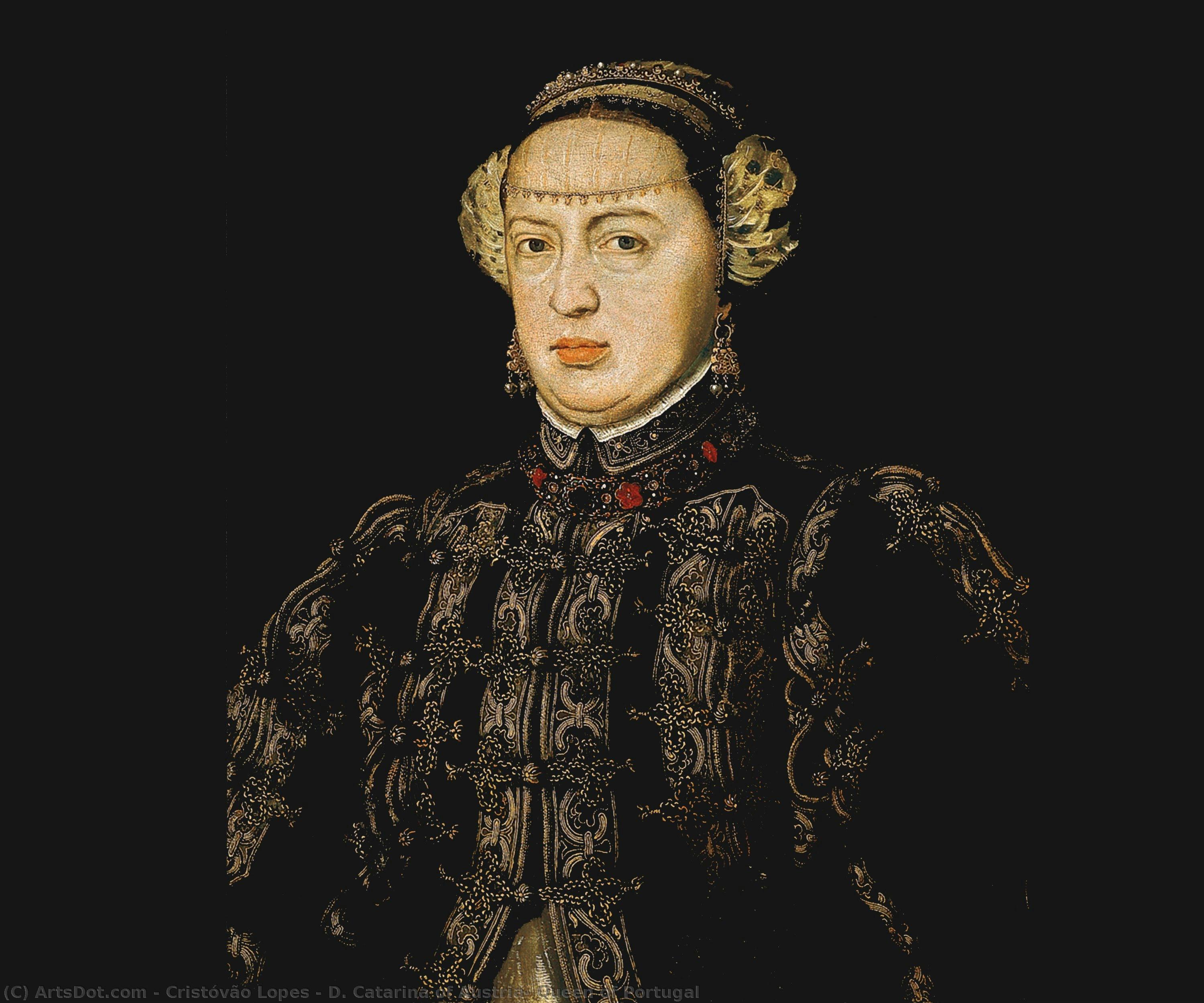 D. Catarina Of Austria, Queen Of Portugal — Cristóvão Lopes
