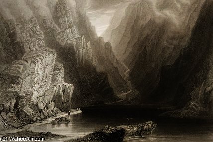 The Gap Of Dunloe, — William Henry Bartlett
