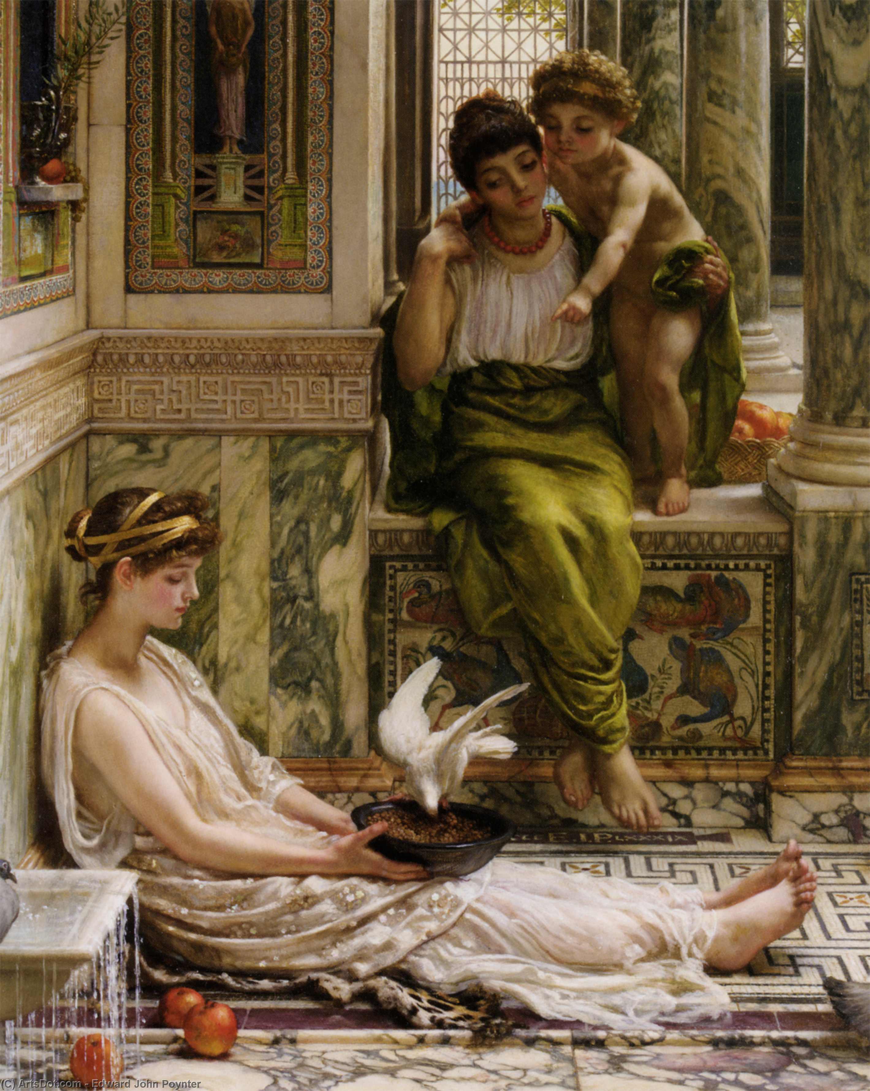 A Corner Of The Villa — Sir Edvard Džon Pointner