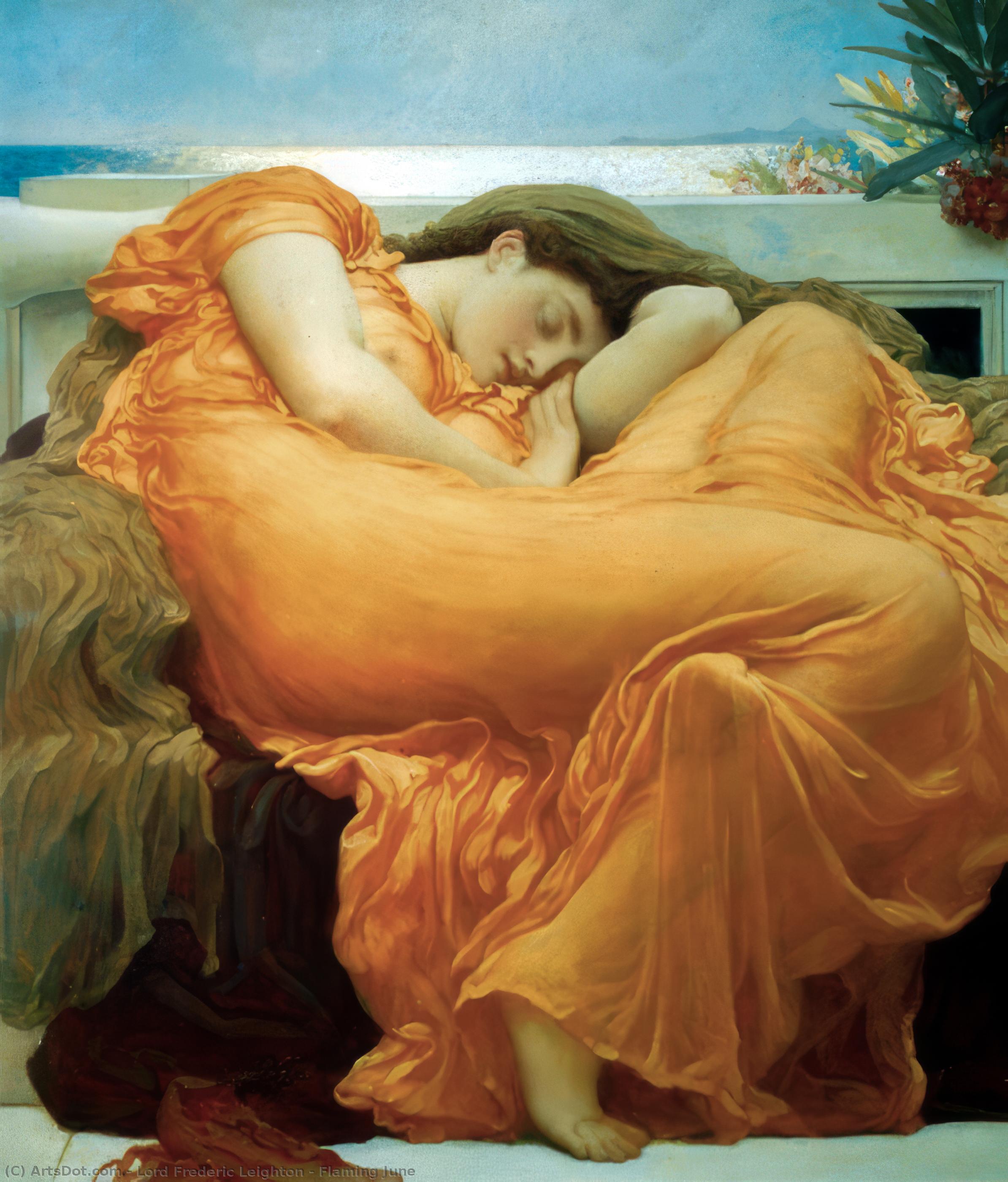 Flaming June — Фредерик Лейтън